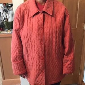 CJ Banks Quilted Jacket Women’s 2X